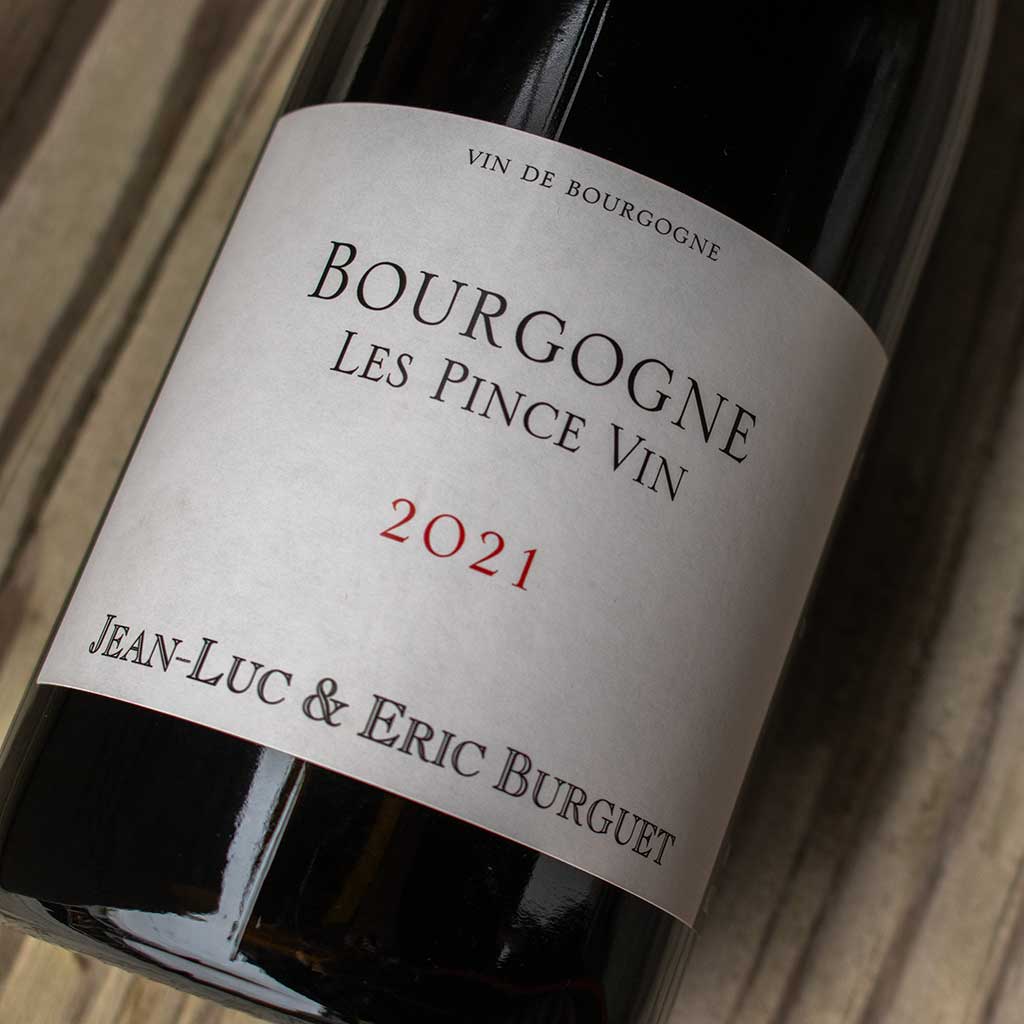 Jean Luc & Eric Burguet "Les Pince Vin" Bourgogne Rouge