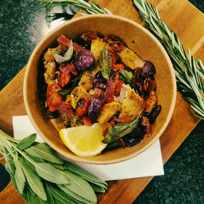 Saltimbocca (kalvefilet)