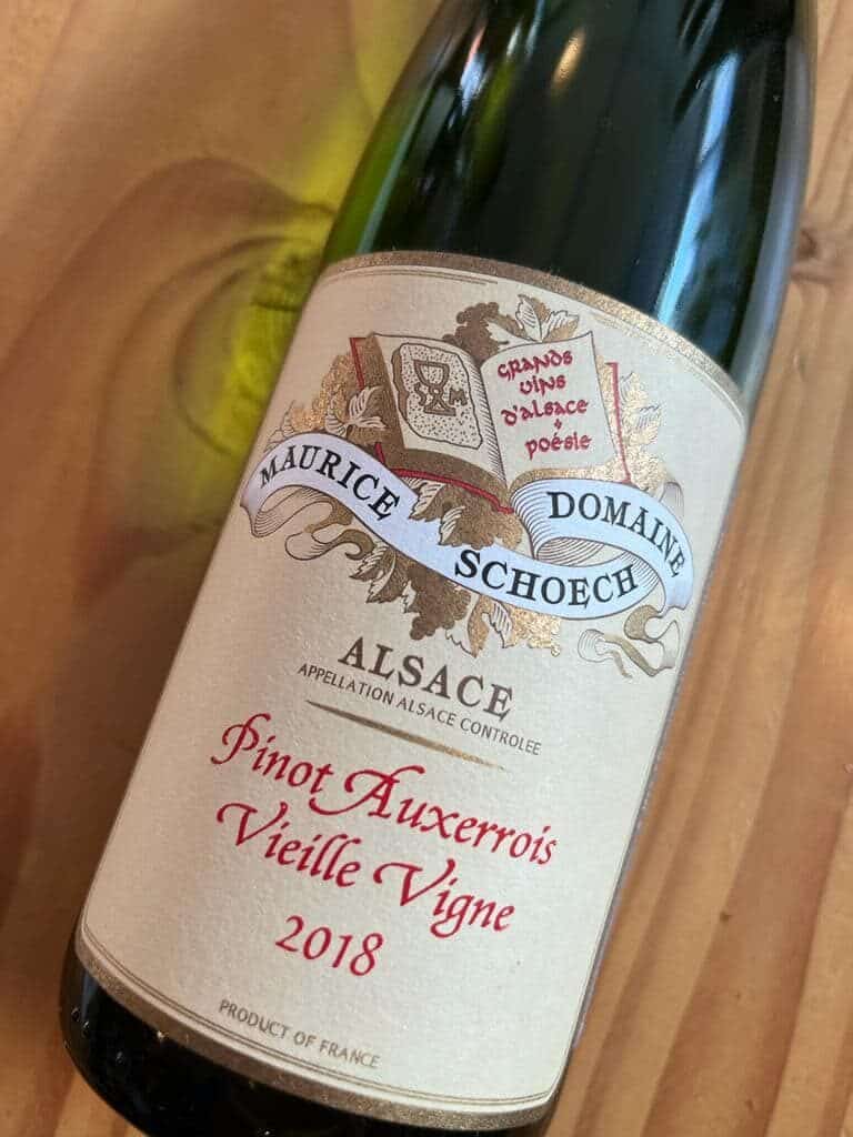 Domain Schoech, Pinot Auxerrois Vielle Vigne
