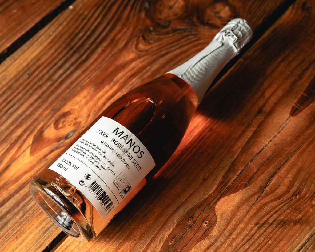 Manos, Cava semi seco Rosé