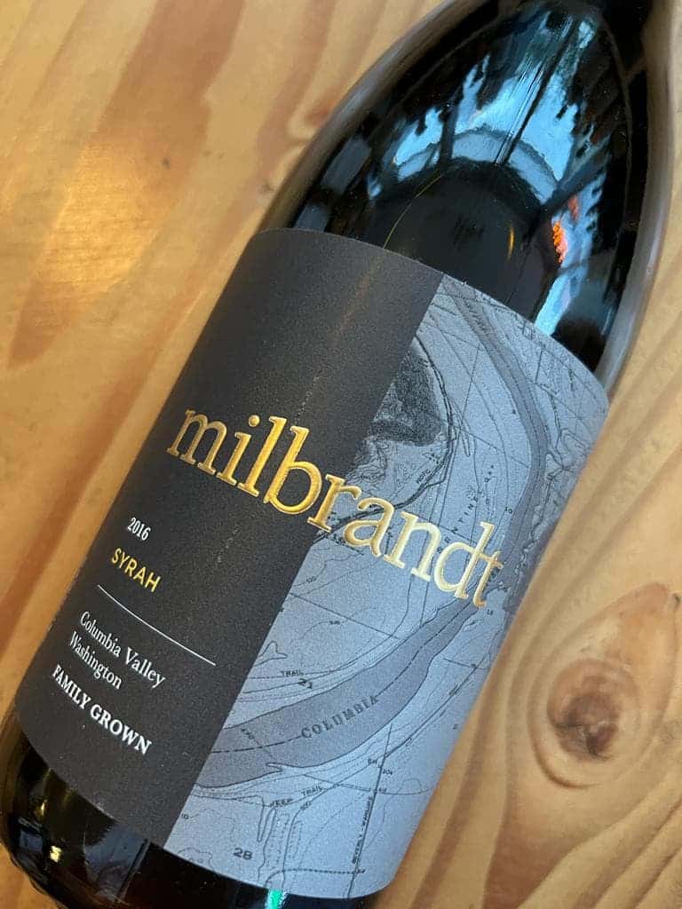 Milbrandt vineyards, Syrah