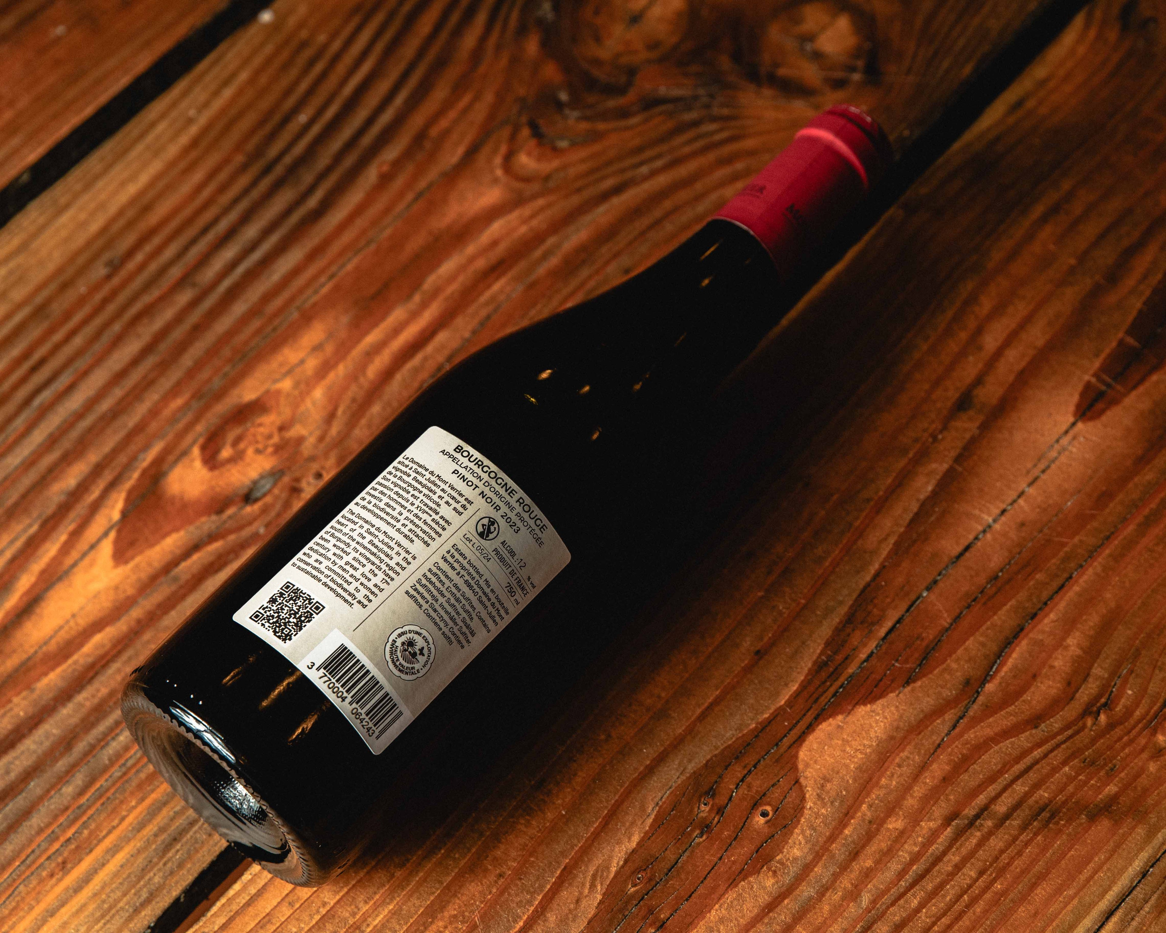 Mont Verrier, Bourgogne Pinot Noir "Sier Aubry"