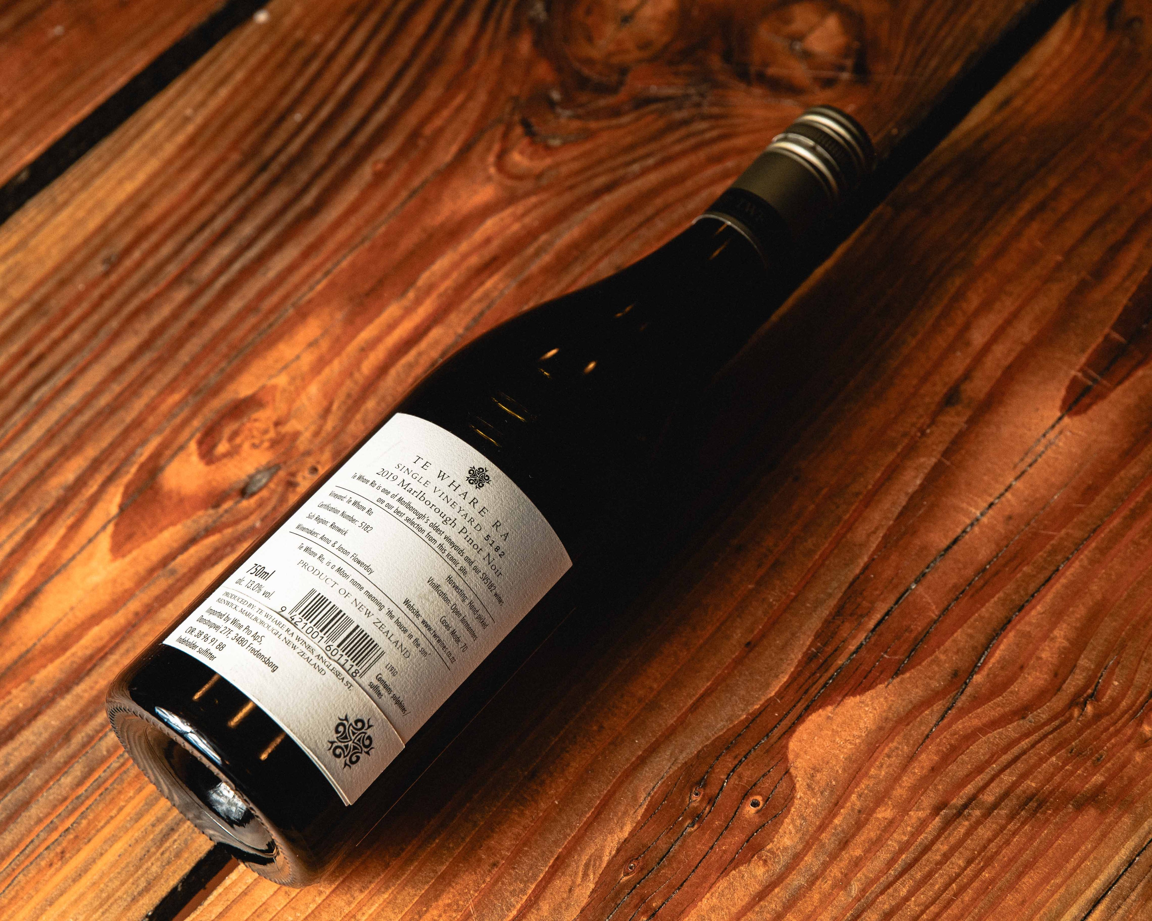 Te Whare Ra Pinot noir Enkeltmark