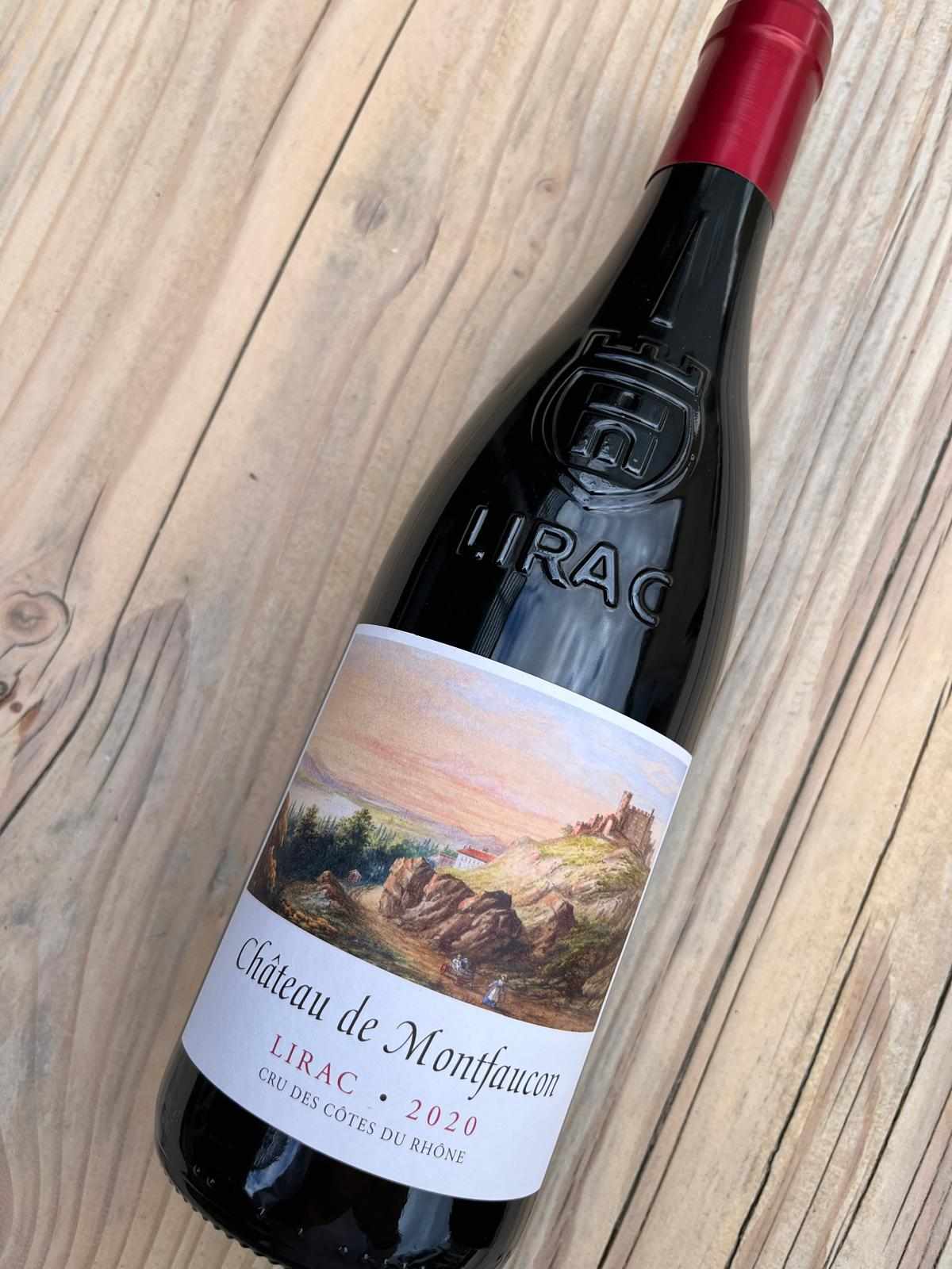 Chateau de Montfaucon, Cru des Cóte du Rhóne, Lirac