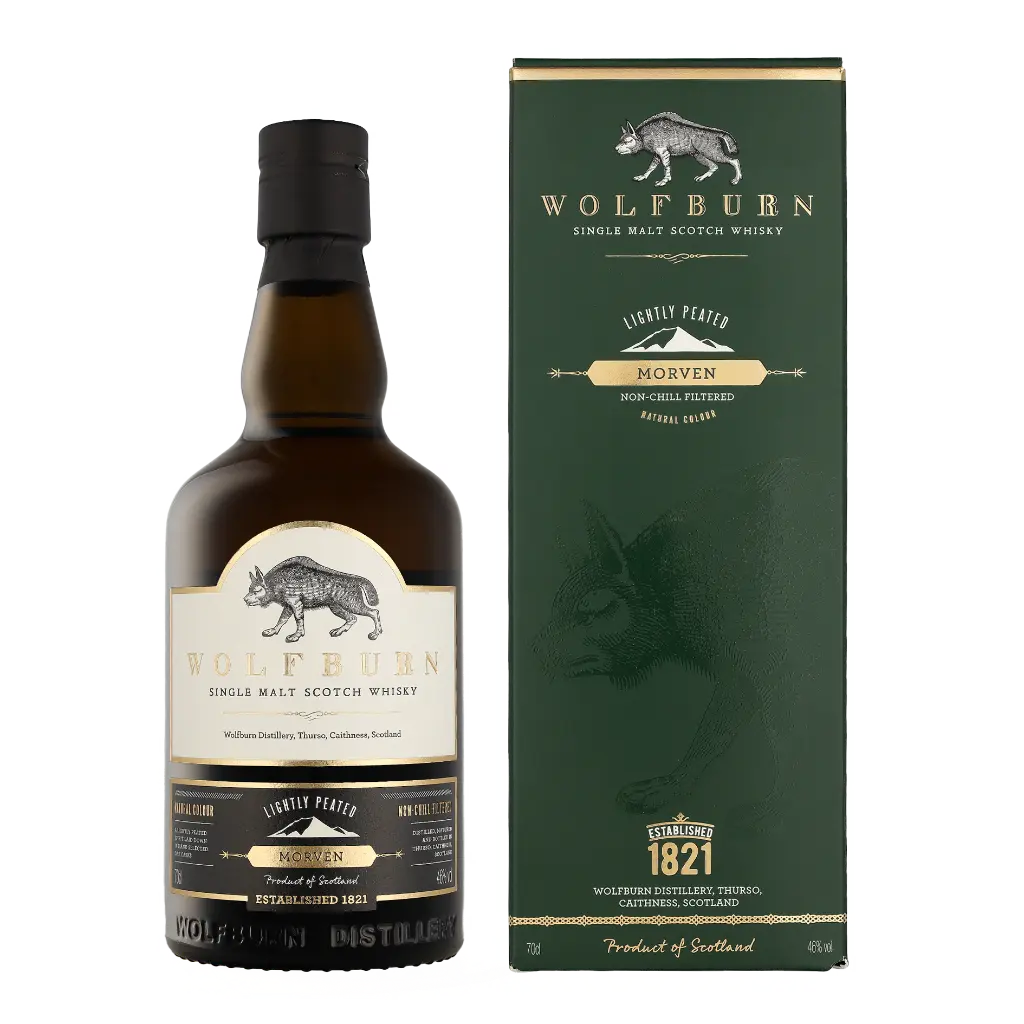 Wolfburn Morven, Single Malt Whisky 46% 70cl.